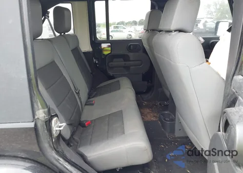 2009 Jeep Wrangler Unlimited X из США, поврежденный, VIN 1J8GA39159L758798